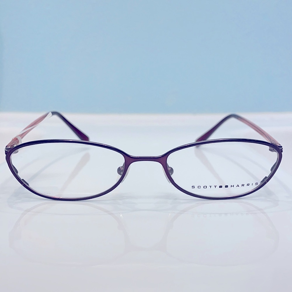 Scott Harris small Purple Glasses